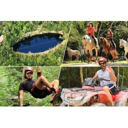 ATV´S + CENOTE + ZIPLINES...